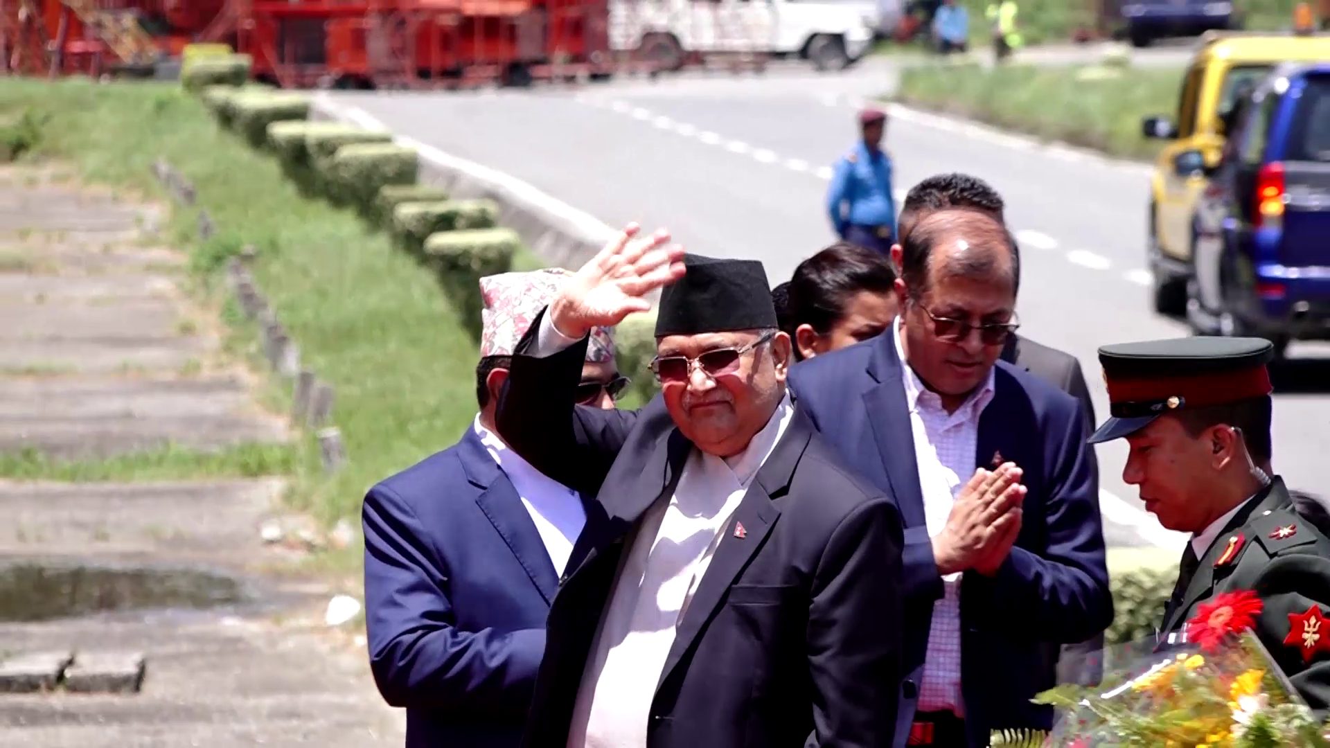 प्रधानमन्त्री ओली उपचारको लागि  ग्राण्डीमा