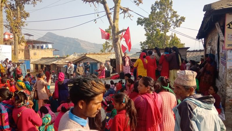 महिला हत्या, हिंसा र बलत्कारका विरुद्ध जाजरकोटमा विरोध प्रर्दशन