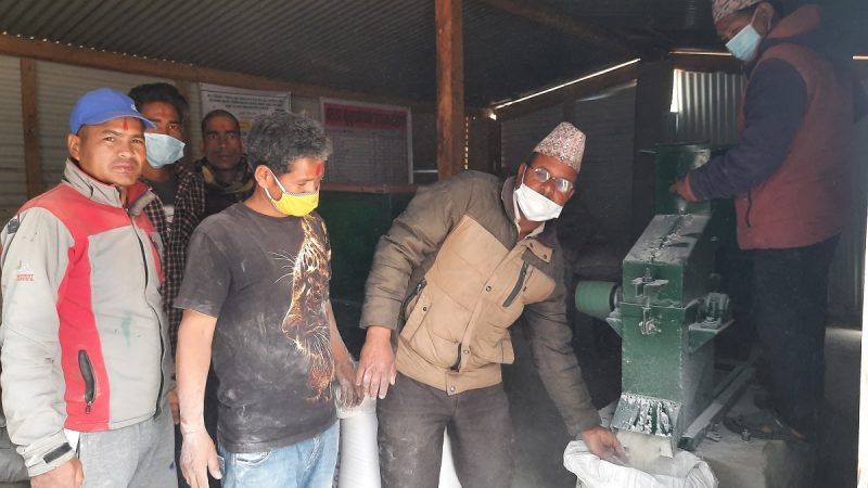 जाजरकोटमा पहिलो कुखुरा दाना उद्योग स्थापना