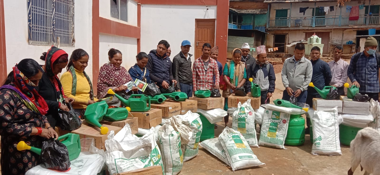 नमुना करेशावारी प्रवद्र्धनका लागि सहयोग