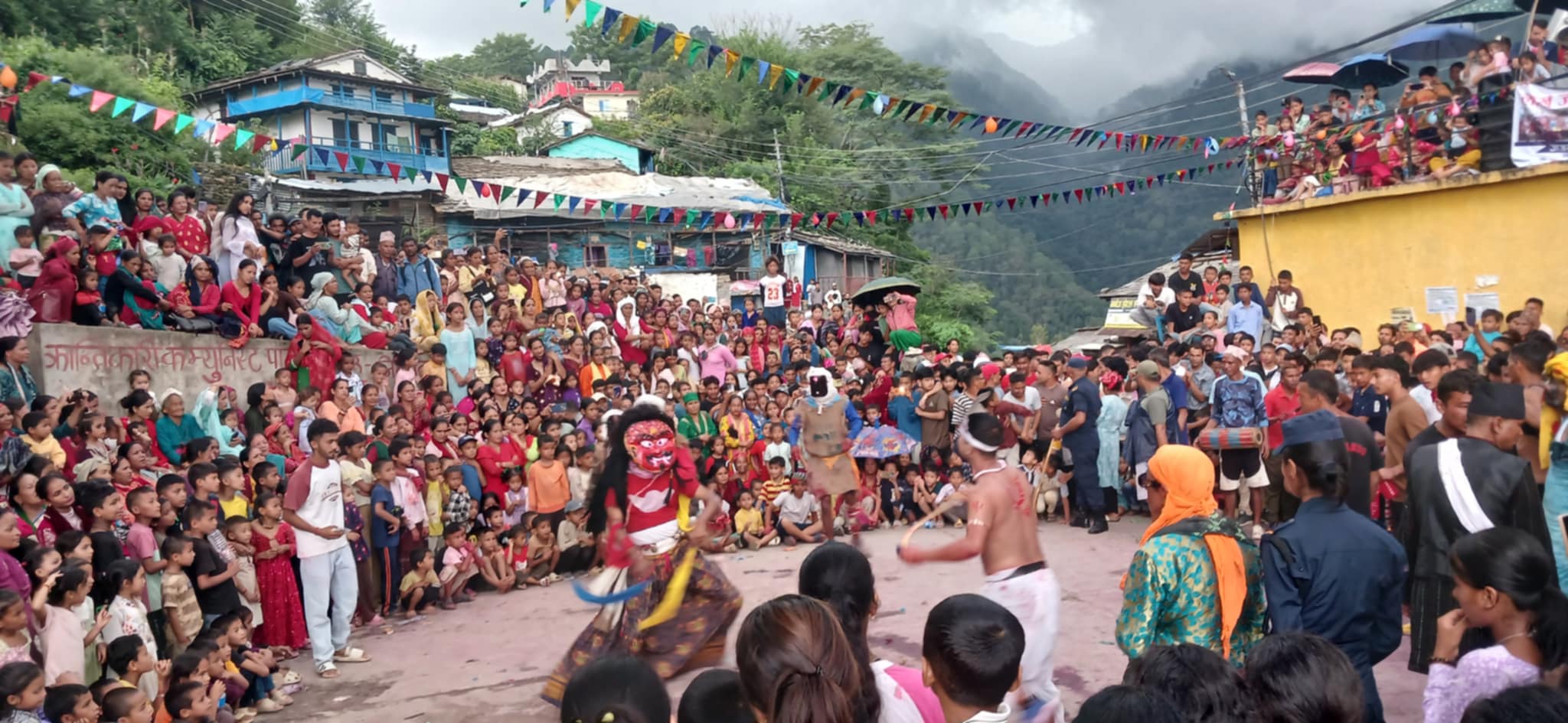 डेढ सय बर्ष देखि भक्तपुरको लाखे नाच जाजरकोटमा